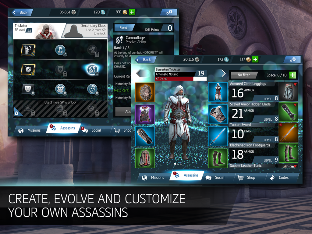 Задание найти ассасина. Ассасин Крид Идентити Скриншоты. Идентити скрин из игры. Assassin’s Creed Identity (2014). Миссия ассасин.