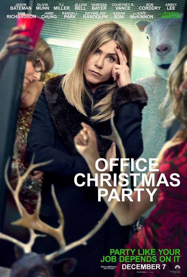 “OFFICE CHRISTMAS PARTY” Sends Out Character Posters