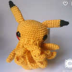 Patron gratis pikachu pokemon amigurumi | Free amigurumi pattern pikachu pokemon
