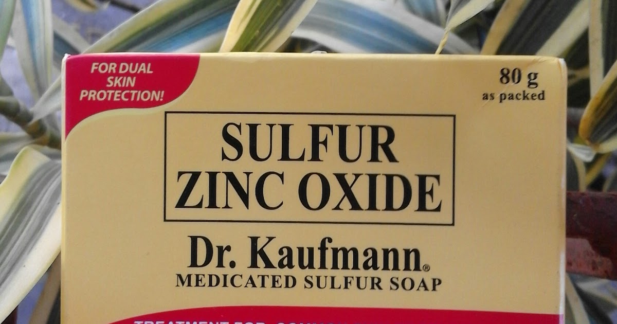 Reviews Dr. Kaufmann Sulfur Soap Review