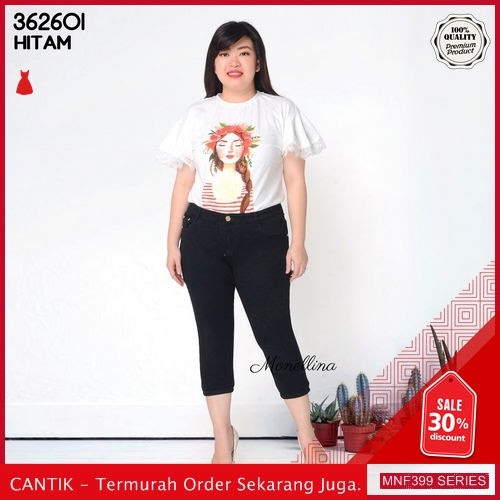 MNF399J110 Jeans 362601 Wanita Jumbo Pendek Denim Jeans 2019 BMGShop