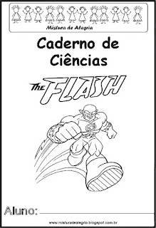 Capa Capa para caderno The Flash