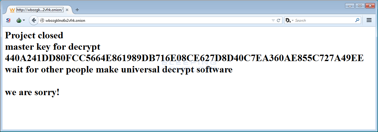 Pengembang Ransomware TeslaCrypt Pensiun dan memberikan Password Gratis
