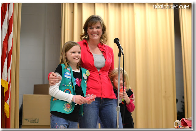 Girl Sports Night Troop Event with Girl Scout Activities and Ideas #GirlScouts #RealCoake