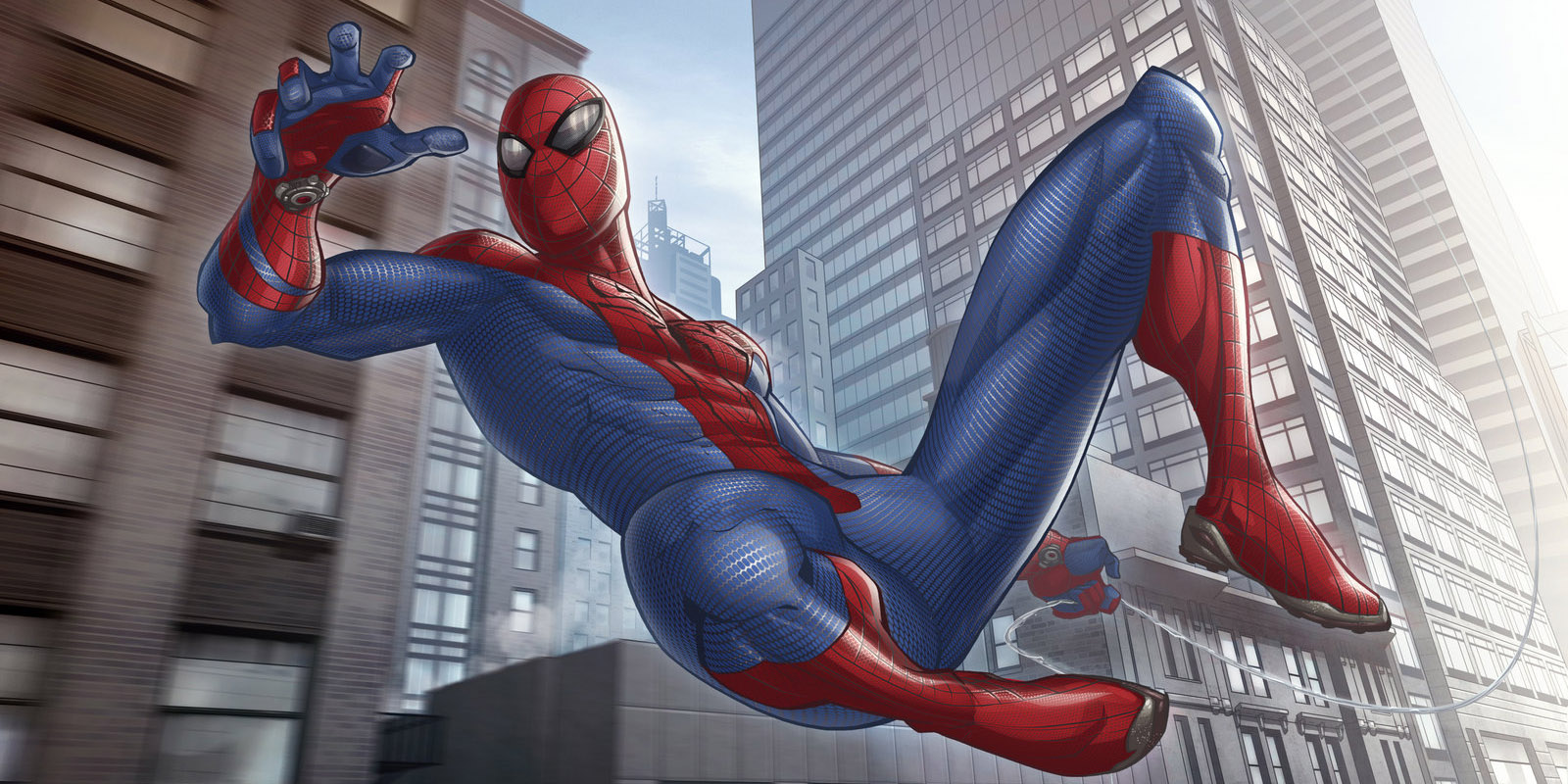 Spiderman in bondage breathcontroled