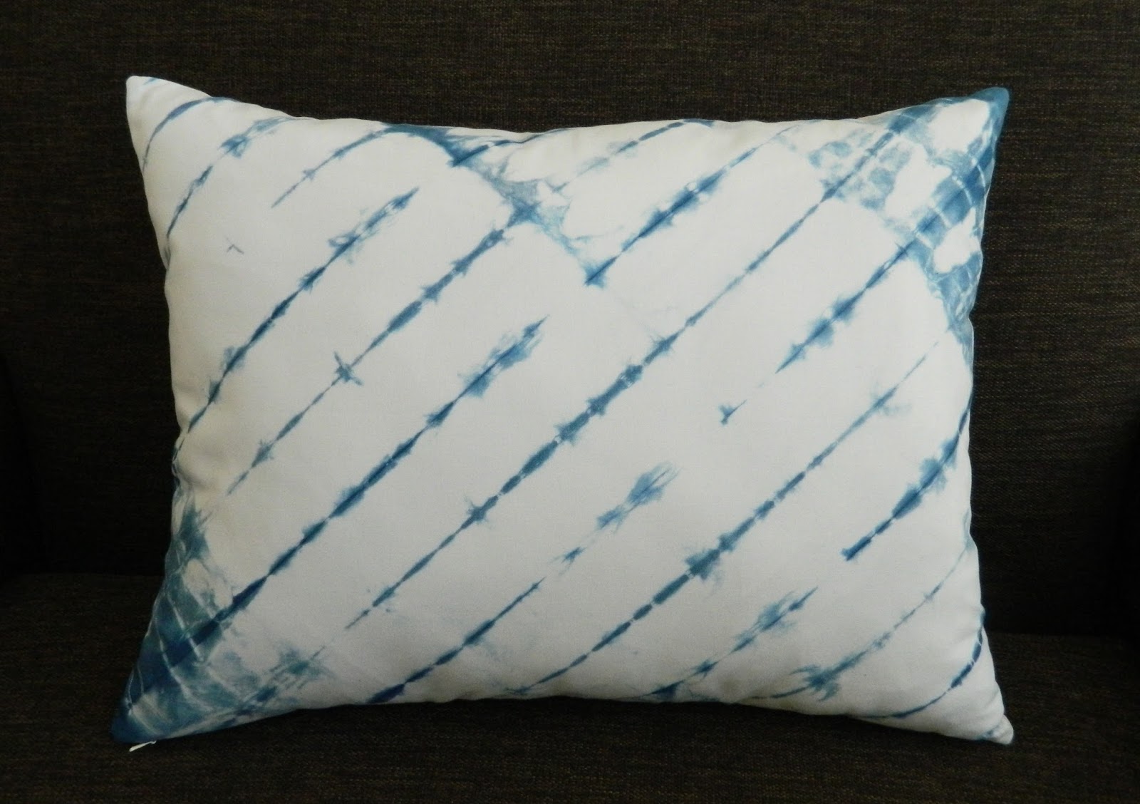 s.o.t.a.k handmade shibori pillow + custom pillow form