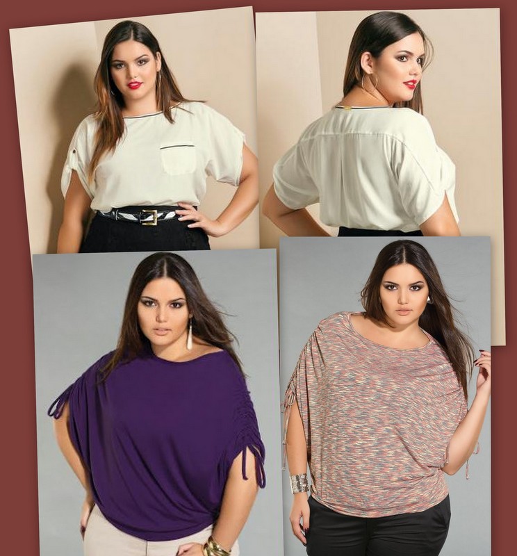 blusas soltinhas para gordas