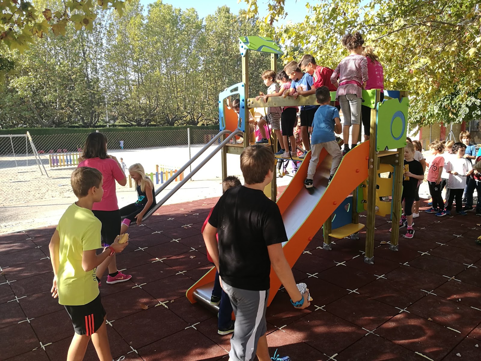 NOVEDADES EN NUESTROS PATIOS DE RECREO