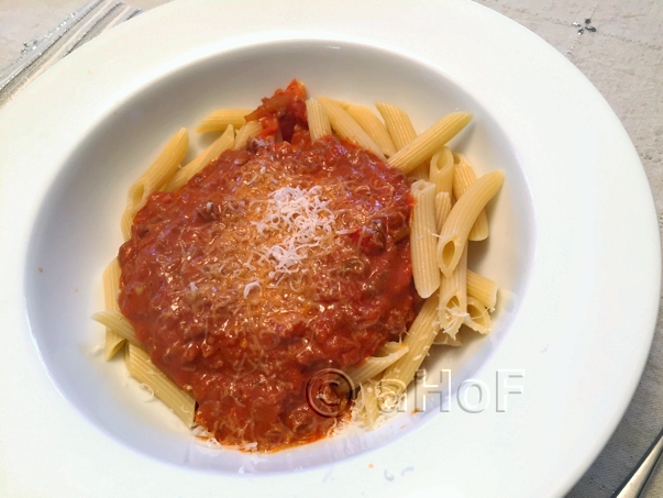 Spaghetti, Bolognese sauce, Penne Pasta