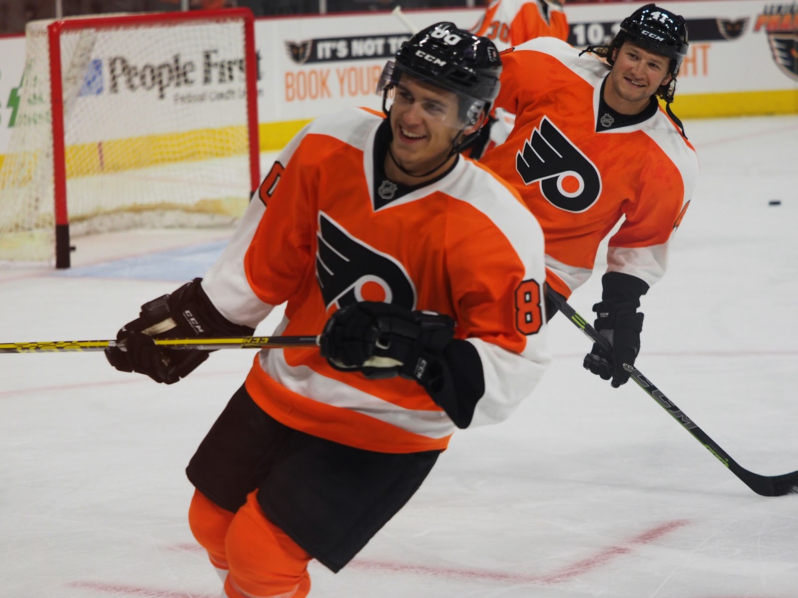 flyers roster for wednesdays exhibition game andy miele flyers