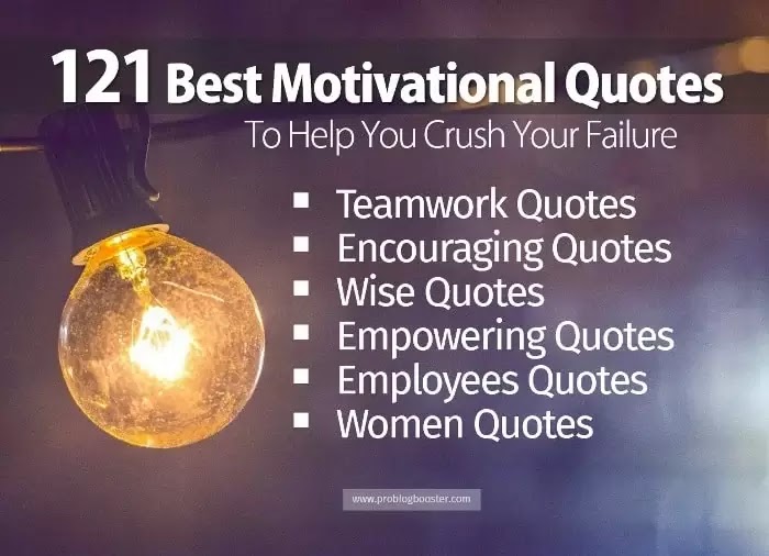 Top 121 Best Motivational Quotes