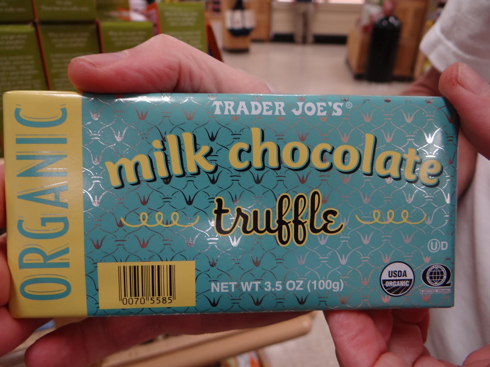 Trader Joe's 365 Day 263 Milk Chocolate Truffle Bar