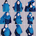 Gaya Hijab Jilbab Segi Empat