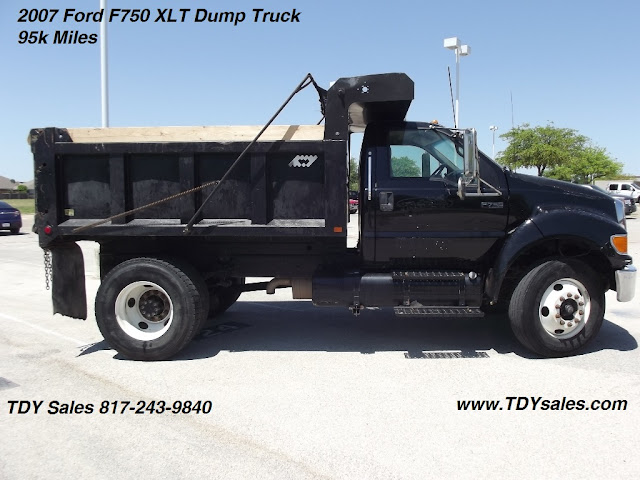 Used ford f750 dump trucks sale #9