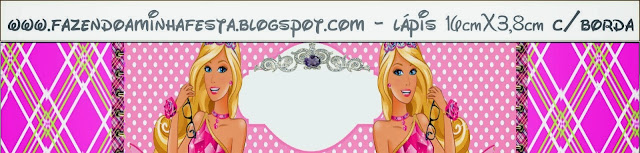 Barbie Escuela de Princesas: Etiquetas para Candy Bar para Imprimir Gratis. Etiquetas de Barbie Escuela de Princesas para imprimir gratis.