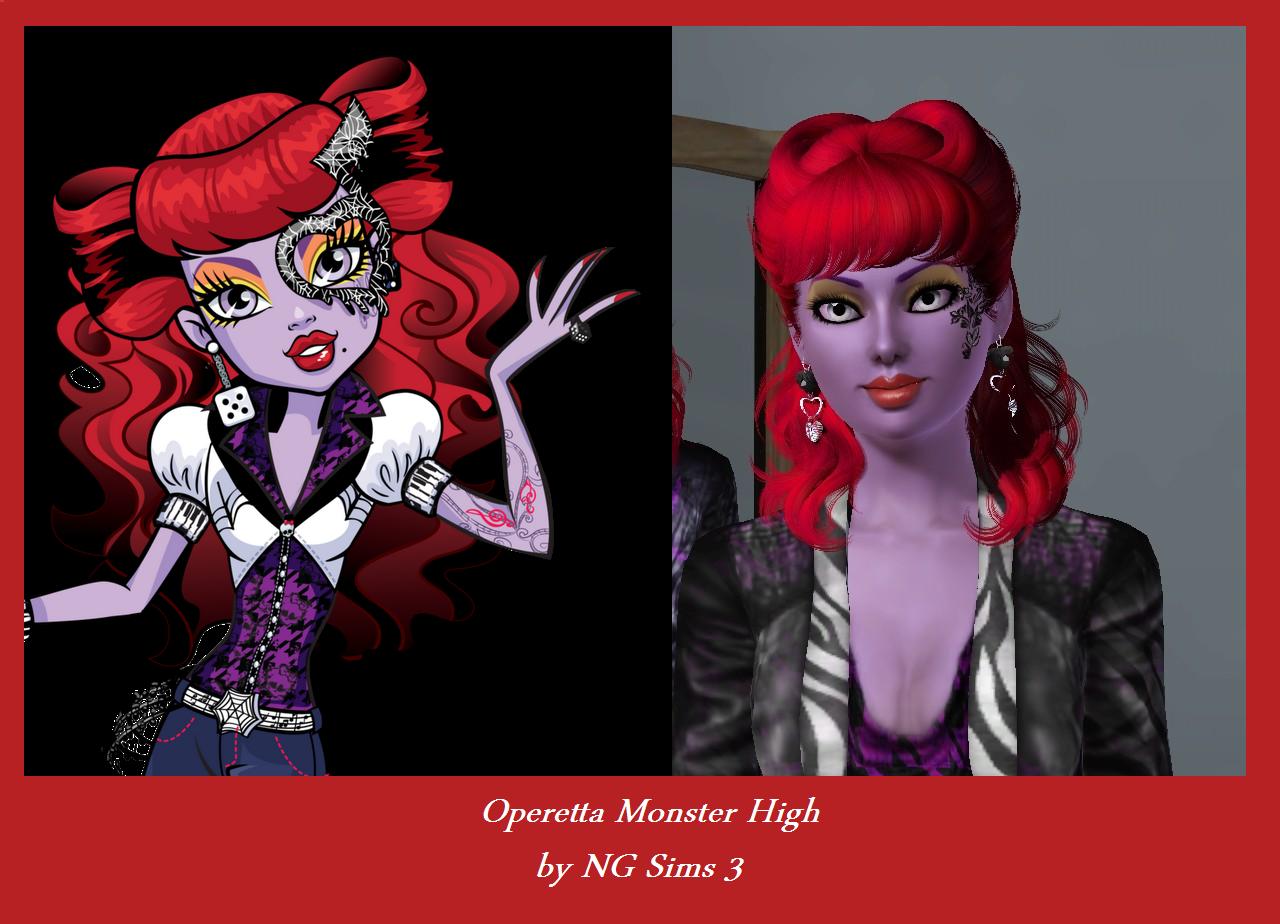 NG Sims 3: Monster High - Operetta