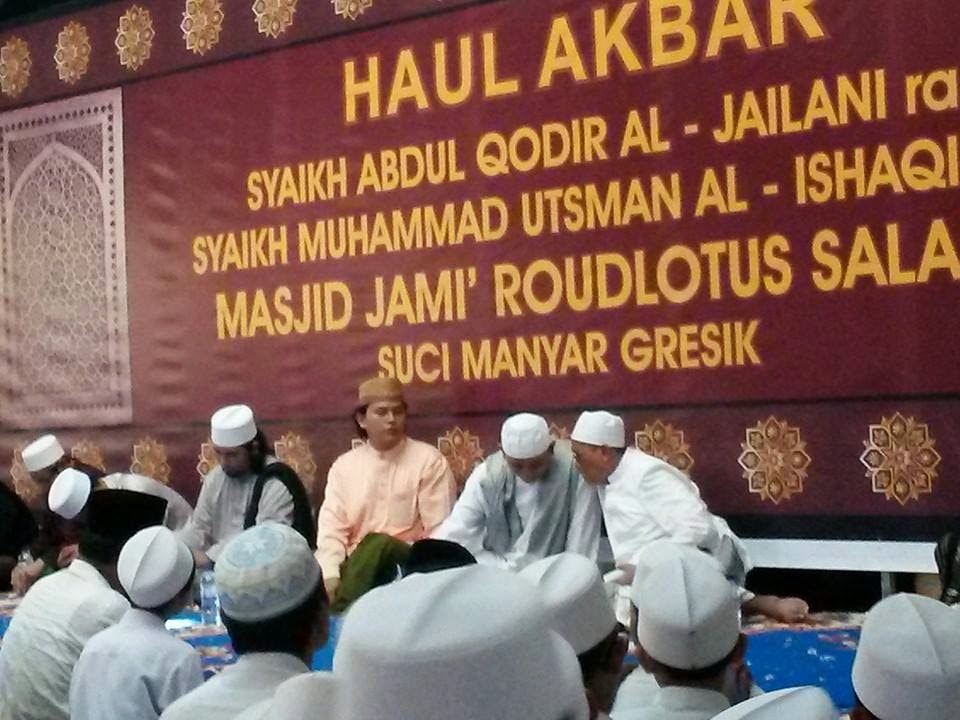 Mambast Pos Benjeng. Haul Syeikh Abdul Qodir Jailani dan