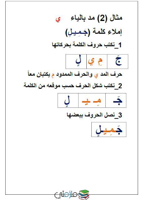 طريقة تعليم الاملاء بشكل صحيح في خطوات بسيطة