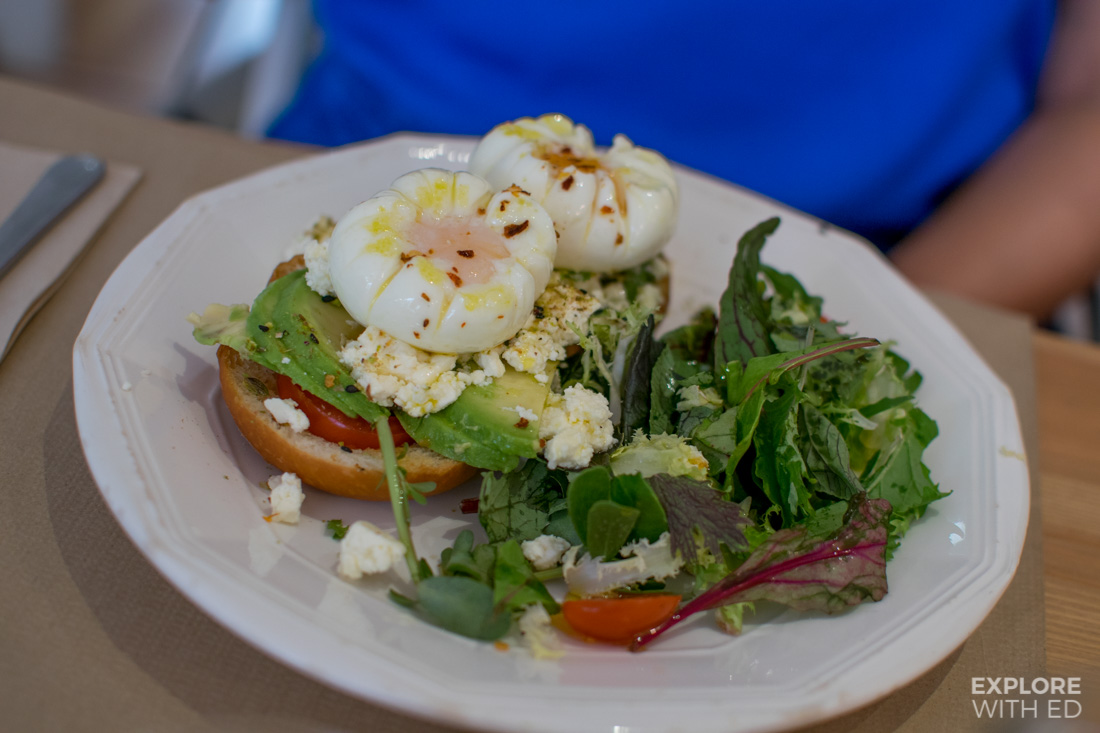 Breakfast at Rosevelvet Bakery in Palma de Mallorca