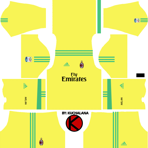 Kit dls best sale ac milan adidas