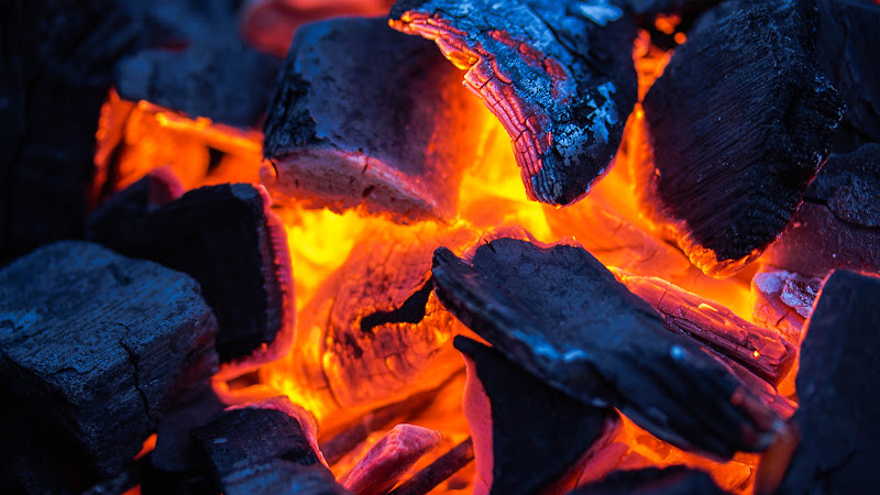 Hot Charcoal