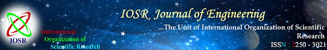 IOSR Journal of Engineering (IOSR-JEN)