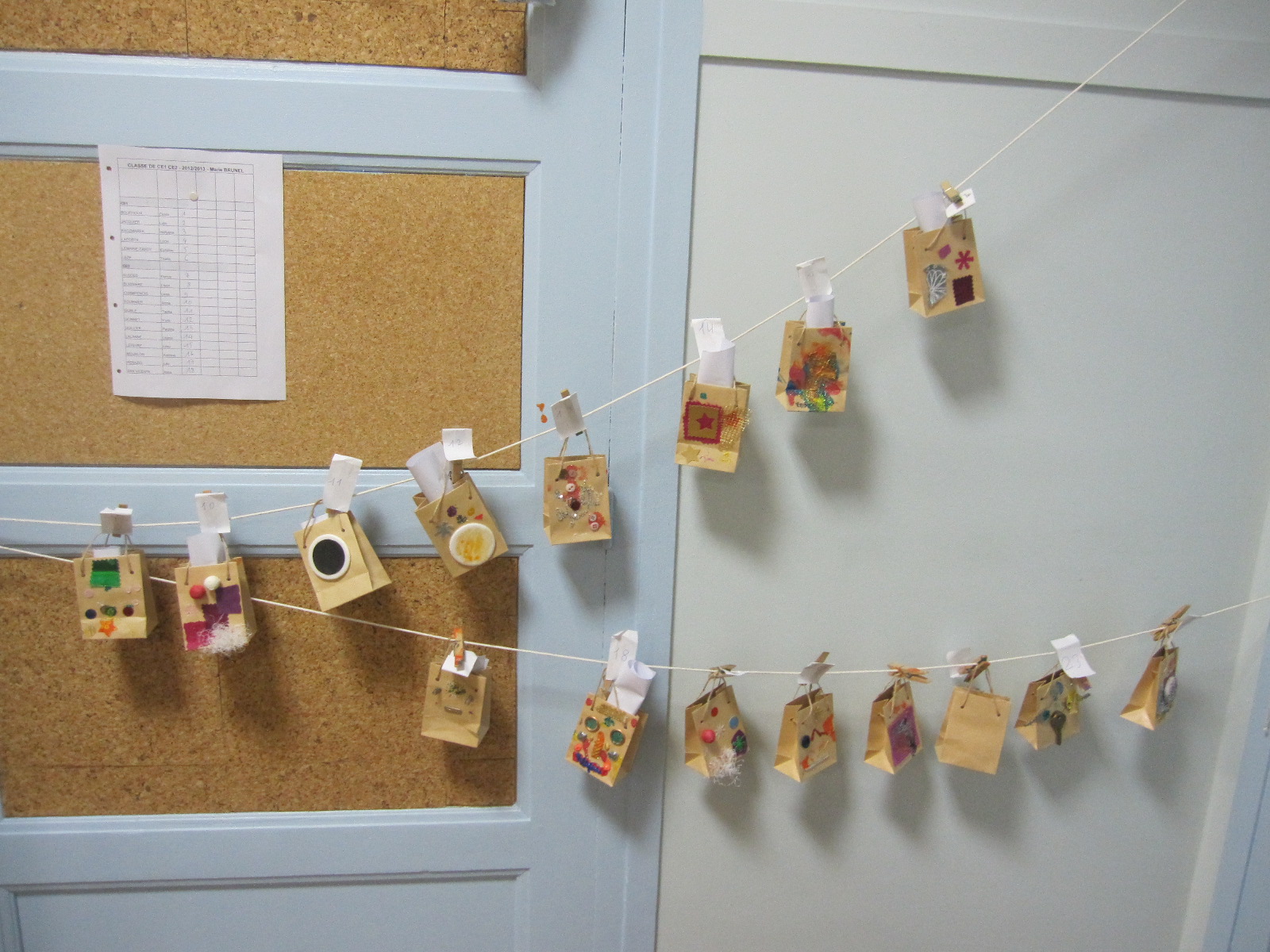 CE1CE2 de Pont en Royans BRICOLAGE avec Pauline