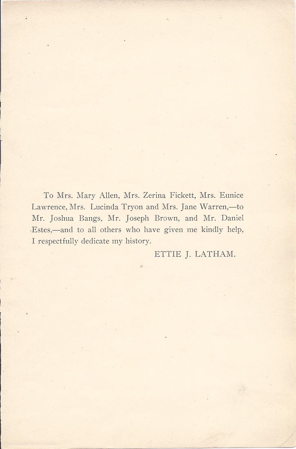Book Dedication Page Examples