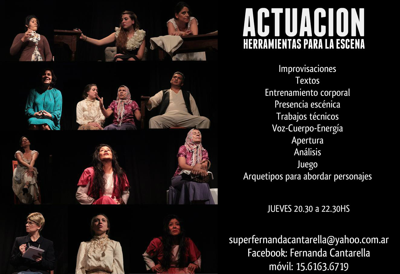 ACTUACION, CLOWN Y MASCARA NEUTRA Clases