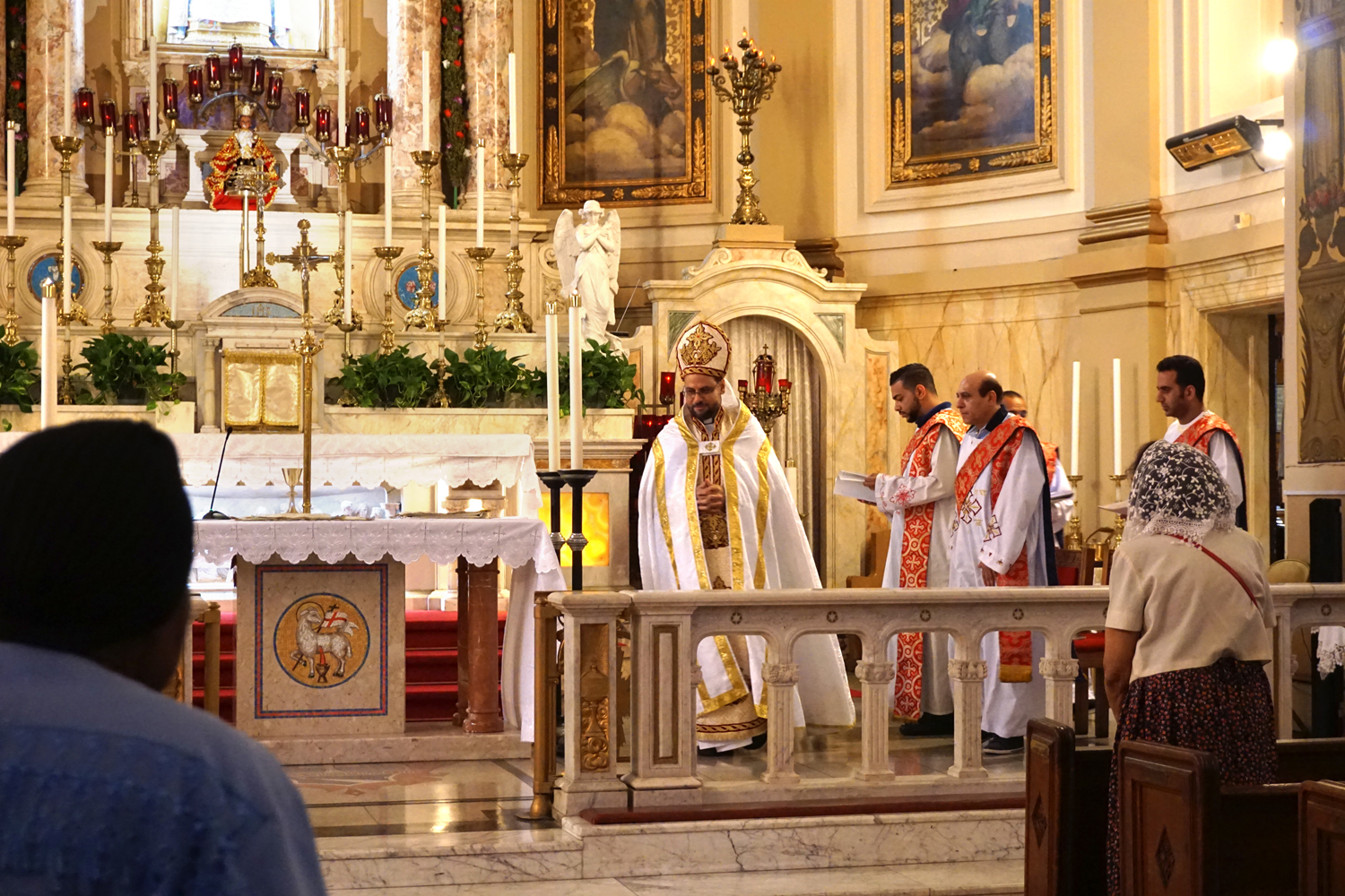 New Liturgical Movement: Coptic Catholic Liturgy in New York City