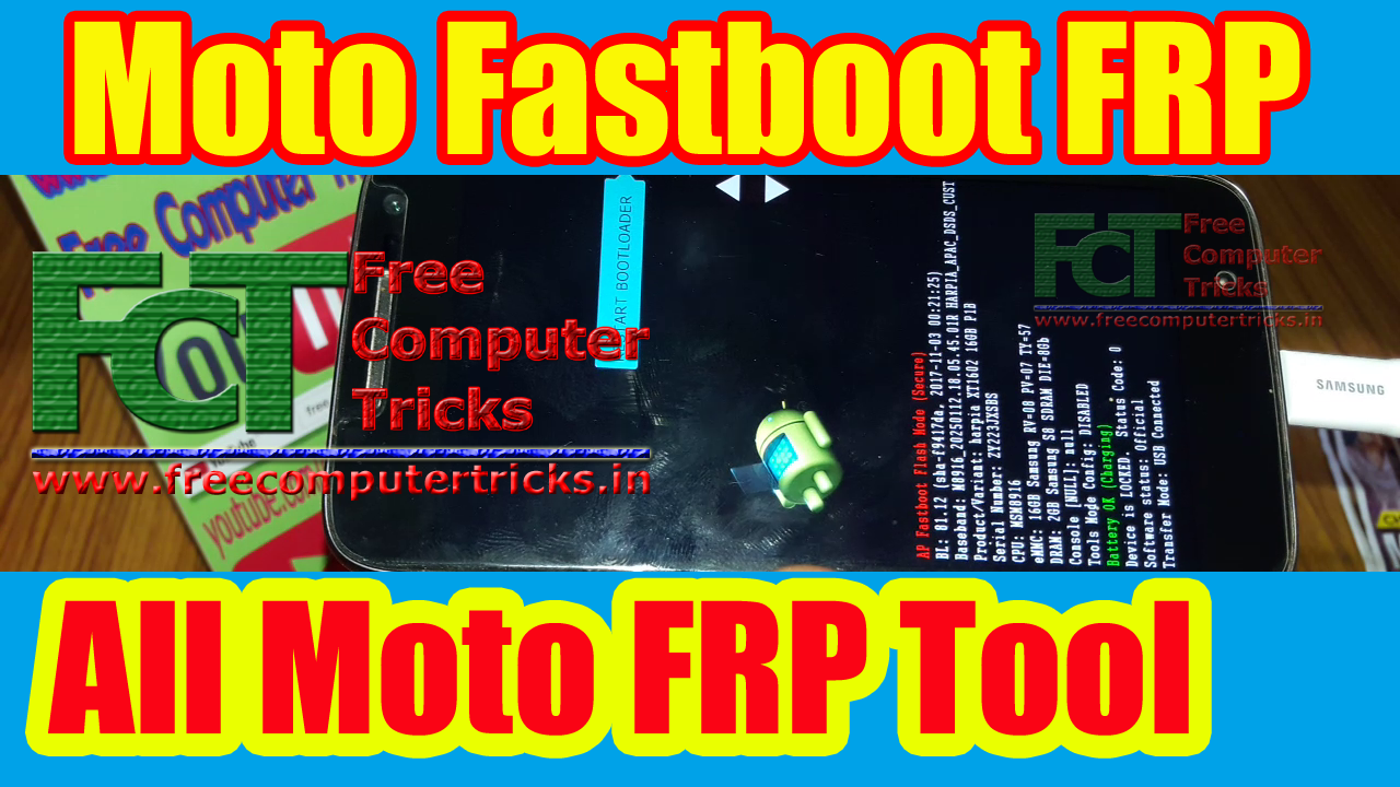 Moto Fastboot Frp Unlock Tool Resetbypass All Moto Frp Lock