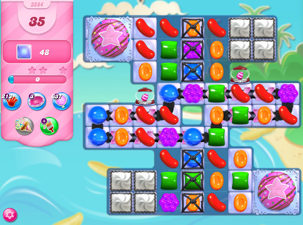Candy Crush Saga level 3284 Candy Crush Saga level 3284