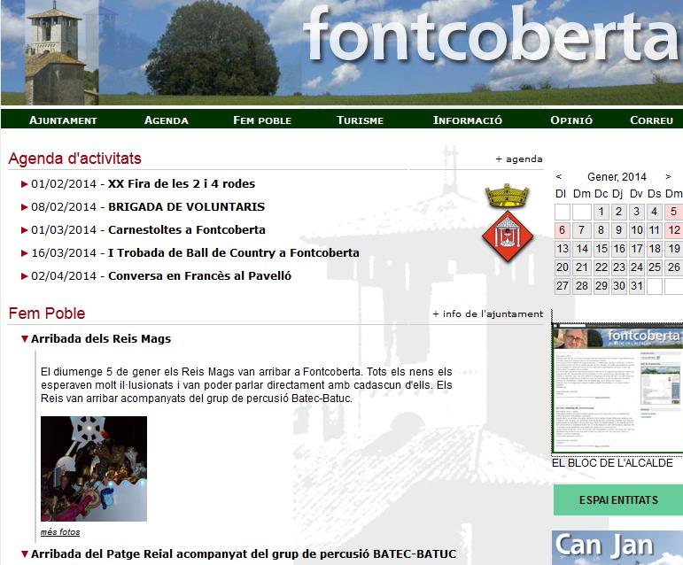 Web de Fontcoberta