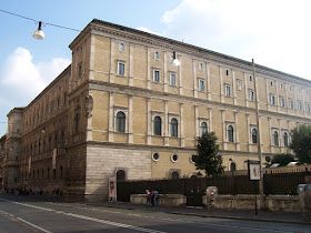 The Palazzo della Cancelleria, built between 1489 and 1513, is thought to be the oldest Renaissance palace in Rome