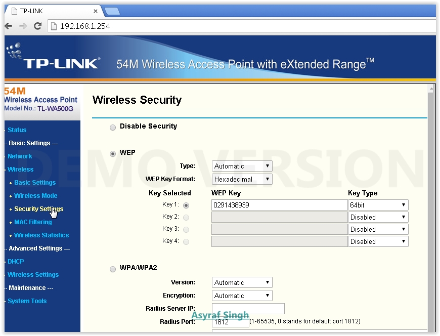 How to Set Up TP Link (TLWA500G) As DHCP Wireless Access Point. Tech