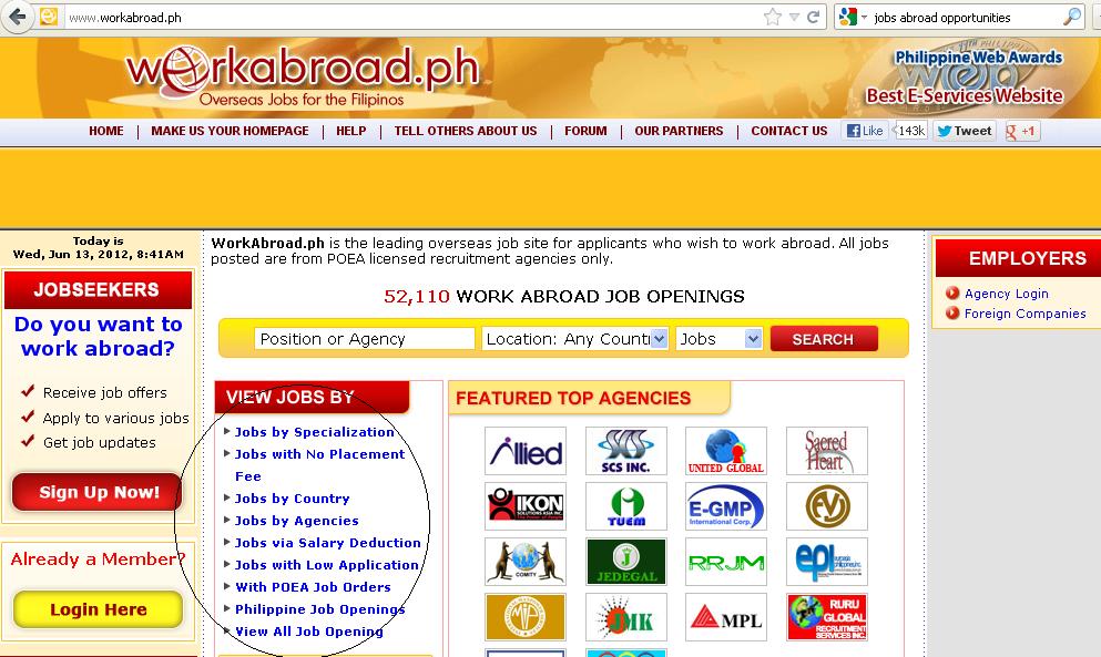 Top Websites for Jobs Abroad Opportunities | Terrific Answers