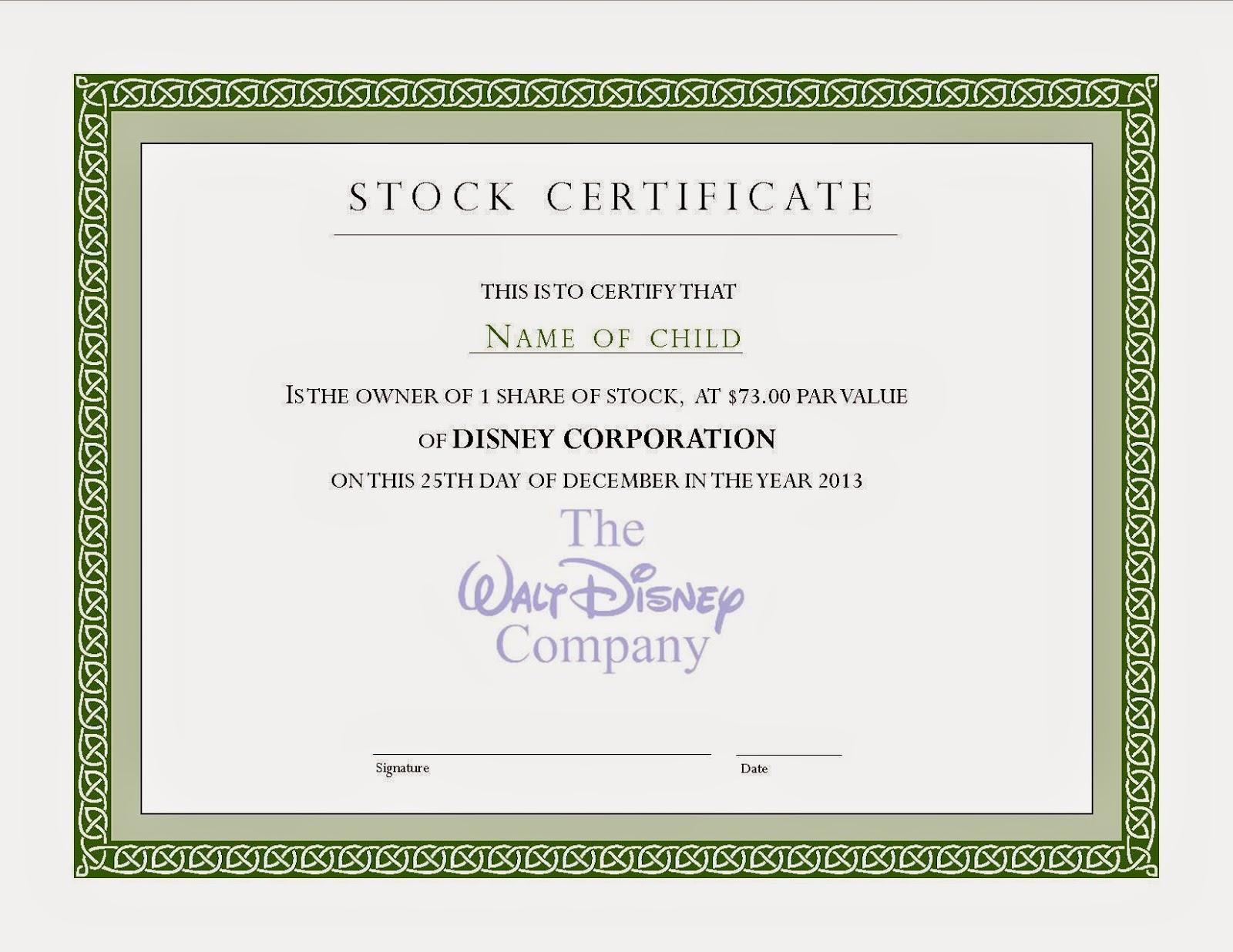 Stock+Certificate