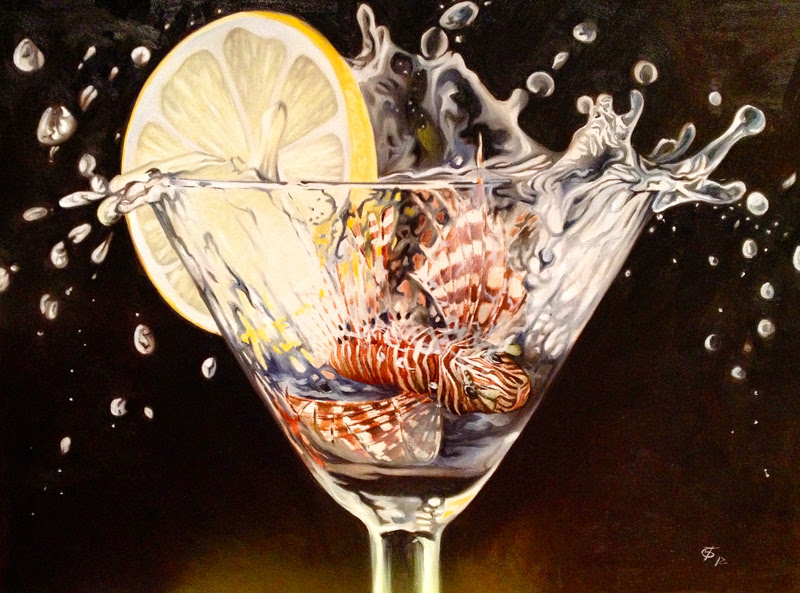 Pop Surrealist Paintings by Valentina Toma. Pop Surrealist Paintings by Valentina Toma.