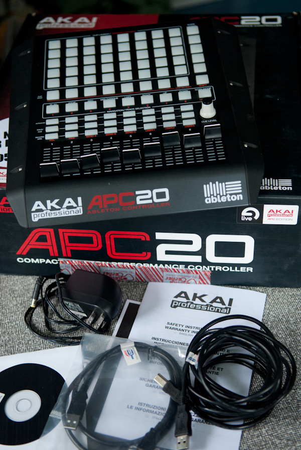 heygreenie: akai apc 20 abelton live controller * SOLD