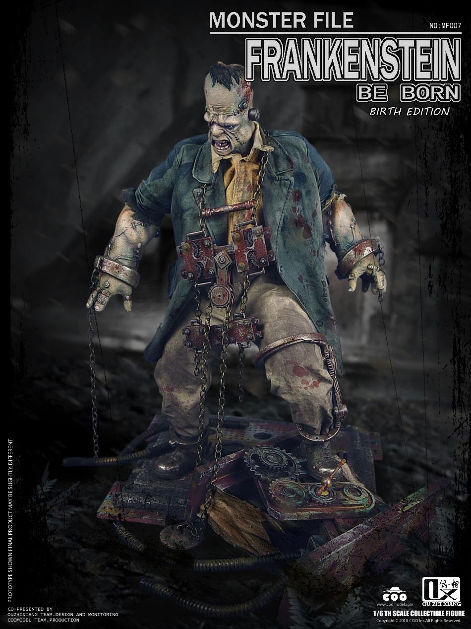 toyhaven: CooModel 1/6th scale Monster File Series: Frankenstein (Birth Edition) 12