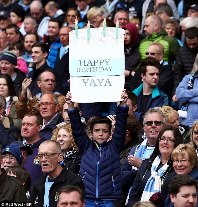 BLOG: Yaya Toure will celebrate 32nd birthday by collecting £720,000