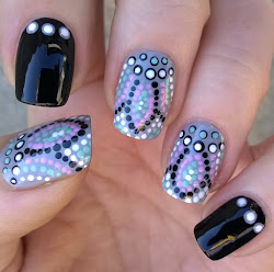 nail grey designs dotticure dot based nails medium start