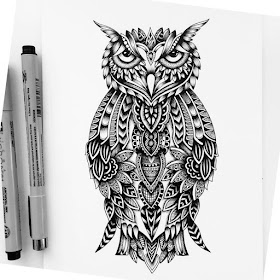 02-Great-Horned-Owl-Raven-Pavneet-Sembhi-www-designstack-co