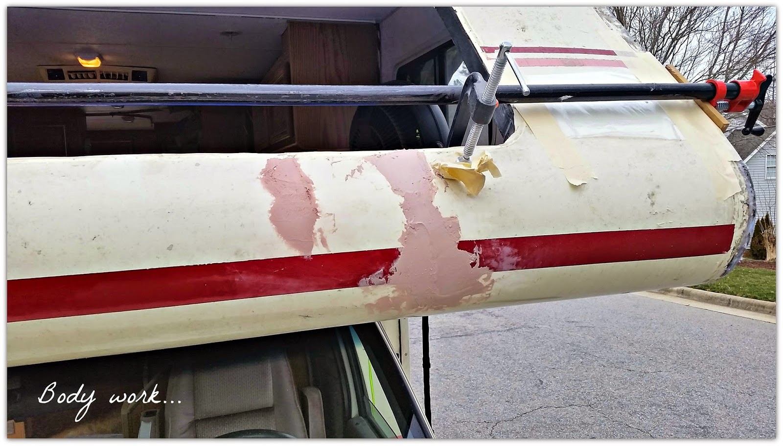 The Tioga Project 1994 Tioga Montara by Fleetwood Bunk Repair