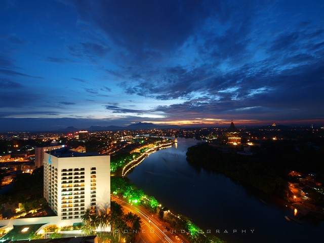 Malaysia My 2nd Home: 古晋夜景 Kuching Night View