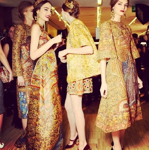 Byzantine Art meets Fashion