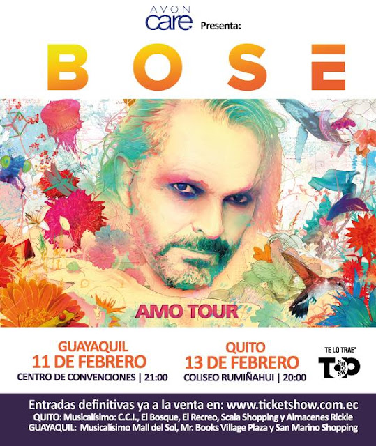 Concierto de Miguel Bosé en Guayaquil concierto miguel bose guayaquil 2016