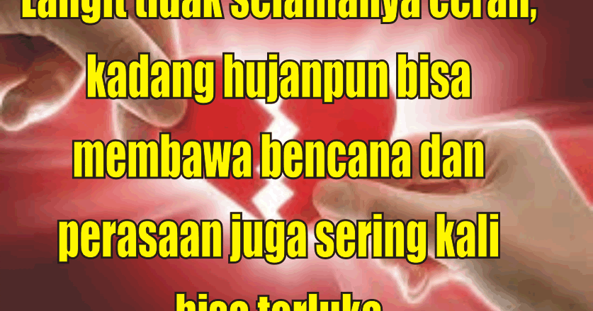 Kata Bijak Bencana - Pengalaman Hidup
