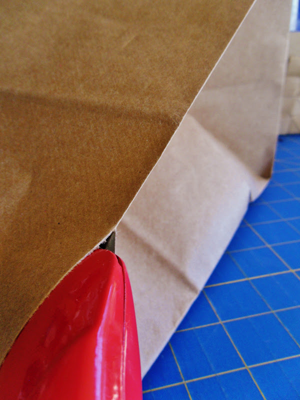 sketchy notions Paper Bag Notebook diy