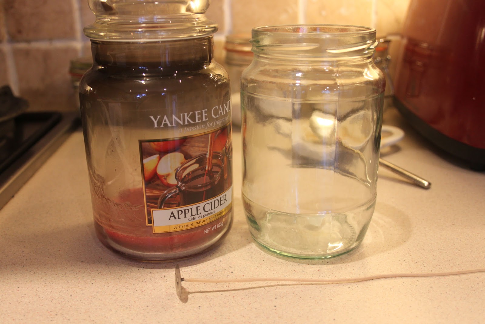 Artificial Colours Added Recycling Yankee Candles
